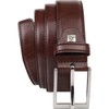 Linden Man Leather Belt Men/Belts Men's Cowhide Leather Convex XL