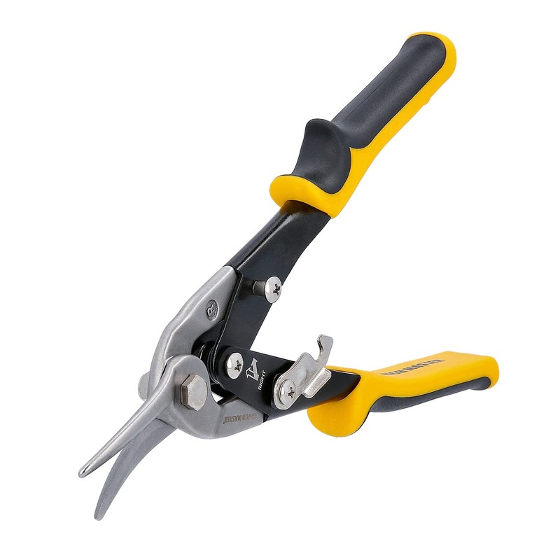 TOUGH MASTER Aviation Snips 10" 250mm Cr-V Steel Cutting Shears