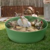Kalekey Chicken Dust Bath Tub, Adjustable 25'' Chicken Dust Bath