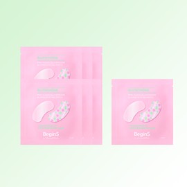 Begins by JUNGSAEMMOOL Pink Guava Glutathione Trace Eye Gel Patch 12g (6PAIRS) / 비긴스 바이 정샘물 핑크 구아바 글루타치온 흔적 아이 겔 패치 12g(6PAIRS)