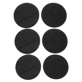 SAFIGLE 6pcs Round Bath Scrubbers Soft Exfoliating Shower Body Wash Scrubber with Hand Strap for Skin Cleaning for Relaxing Bathing Routine