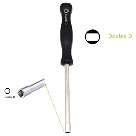 Carburetor Carb Screwdriver Adjusting Tool For 2 Cycle Engine Poulan Husqvarna Stihl Homelite Weed Eater Craftman Echo Trimmer Brushcuter Blower Adjustment (Double D)