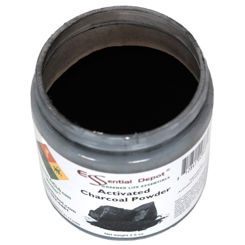 Essential Depot Activated Charcoal Powder - 2.5 oz - Safety