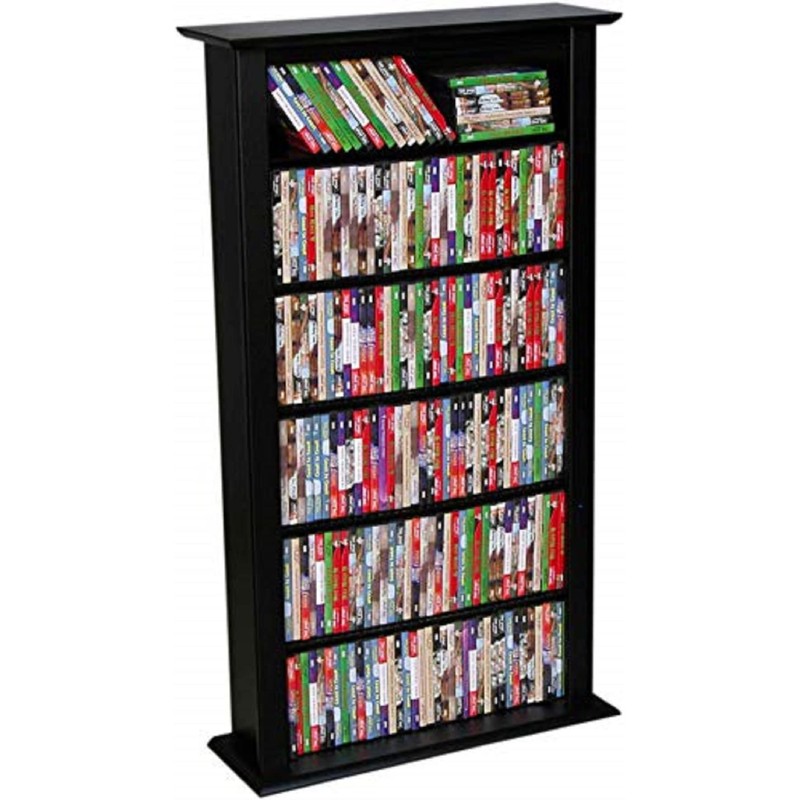 Venture Horizon Single Media Storage Tower - Black
