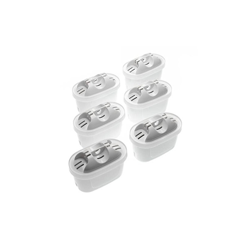vhbw 6 x water filter compatible with Brita Mavea Maxtra,