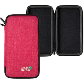 CALCUSO Premium Accessory Set Compatible with TI College Plus Solaire Scientific Calculator: WYNGS Protective Case Pink + Geometry Set + Screen Protector
