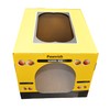 PAWVISH School Bus Cardboard Cat House and Scratcher, Play House,