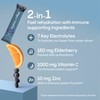 Hydralyte Electrolytes Plus Immunity, Elderberry - Low Sugar Rapid Rehydration