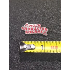 Main Character Energy Pin - I Am My Own Protagonist - PC Comic Anime Game Book