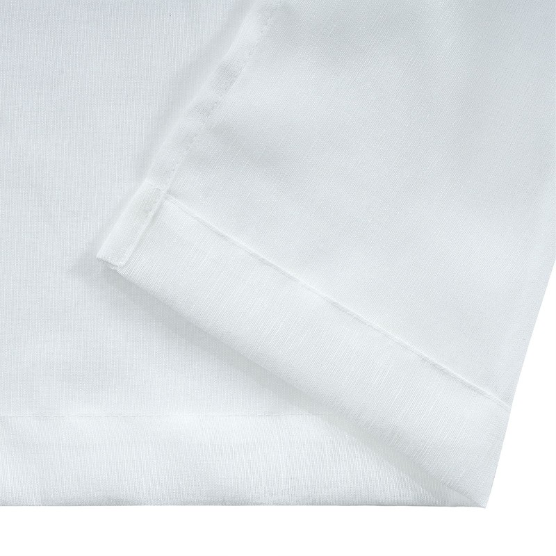 Topfinel Lace Curtains, Width 39.4 x Length 42.5 inches (100
