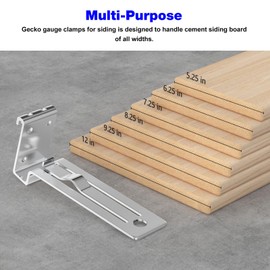Hardie Siding Hanger - Hardie Siding Clips, Siding Gauge Tool For 5/16 Inch Fiber Cement Siding Lap Siding Hangers, Hardie Siding Installation Tools - (2 Pack)