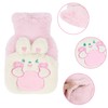 MilyaDE 350 ml Hot Water Bottle with Cover Plush Bed