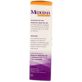 Mederma Quick Dry Oil 3.4 oz (Pack of 2)