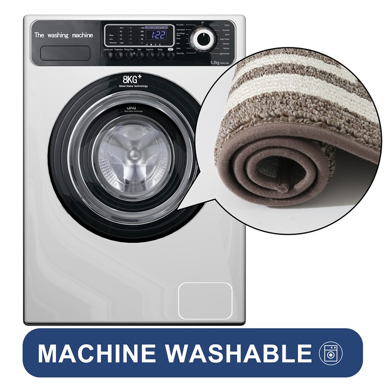 COSY HOMEER Kitchen Rugs Non-Slip 24x35/24x60 Inch Thick Polypropylene Standing