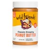 Wild Friends Foods Peanut Butter, Classic Creamy, 16 oz Jar