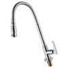 DUIZEND Faucet, Lavatory Kitchen, Single Lever (No Hose), Easy Installation,