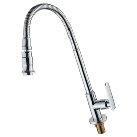 DUIZEND Faucet, Lavatory Kitchen, Single Lever (No Hose), Easy Installation, Flexible, 720° Rotation, Whatever You Want, Oscillating