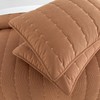 Chic Home Jalla Queen 3 Piece Corduroy Quilt Set Embroidered