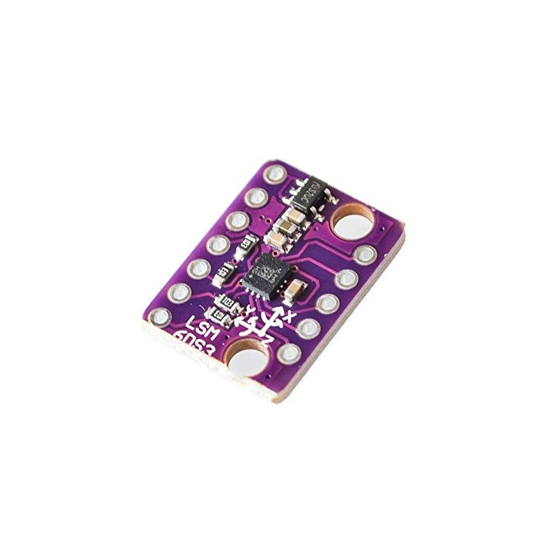Hailege Set of 2 LSM6DS3 LSM6DS3 Accelerometer Gyro Built-in Digital