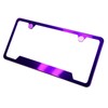 Silicone Back Guard Bottom Cut Out Corner License Plate Frame