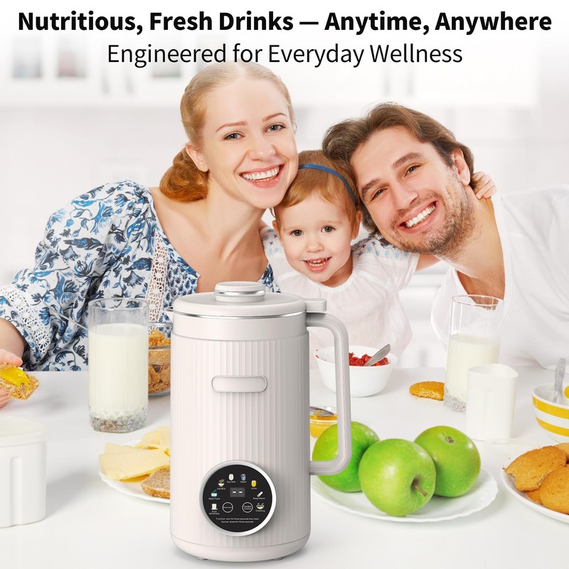 ANHANE 35oz Nut Milk Maker Machine: 8-in-1 Soy Milk Maker