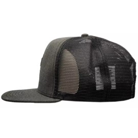 American Needle Los Angeles Kings Snapback Trucker Mesh Flat Bill Stitched Logo Grey/Black