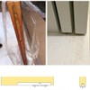 4 Piece Sliding Barn Door Nylon Guide Wheel, Floor Guide