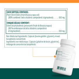 Genestra Brands - Col-Sterol - Plant Sterol Formula to Support Healthy Cholesterol Levels - 60 Softgel Capsules