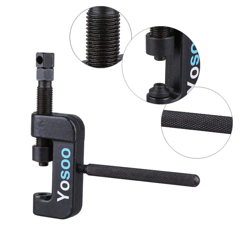 Motorcycle Rivet Tool Set, 13 Pieces Motorcycle Chain Breaker Link