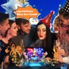 3D Musical Birthday Card with Blowable LED Light Candle, DIY