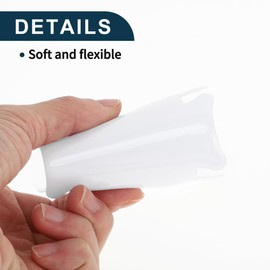 TUCKBOLD Car Universal Car Door Handle Cup Cover Anti-Scratch | Protection Film Reflective Stickers White 4 Pcs