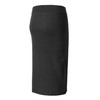 Urban CoCo Women's Elastic Waist Stretch Bodycon Midi Pencil Skirt