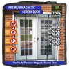 TheFitLife Double Door Magnetic Screen - Mesh Curtain with Full