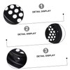 Gatuida 20 Pcs Stainless Steel Louvered Vent Covers Round Air