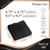 Perfect Stix - 2 Ply Black Napkin-100ct Paper Cocktail Beverage