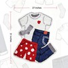 TRUEDAYS Cute Bath Mat - Bathroom Rugs with Laundry Clothes