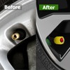 12PCS Fluorescent Skull Car Tire Valve Stem Caps, ABS Corrosion
