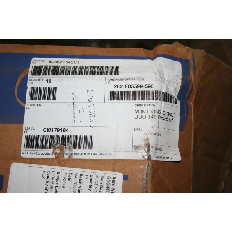 International Navistar 3621545C1 Turbo Clamp R.G.RAY 05847 New