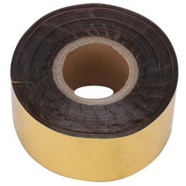 Hot Stamping Foil Paper, 3cm Width 120 Meter/Roll Hot Foil Stamping Paper Roll PU Heat Transfer Anodized Gilded Paper for Hot Foil Stamping Machine(Gold)
