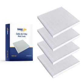 TORQUE 4 Pack of PA30325 Cabin Air Filter Compatible with Select Mack Granite Superliner Titan MP7 MP8 MP10 semi trucks Replaces AF56060 CAF24030 85112361 85151124 CA24100 85113754 WP10278 (TR702)