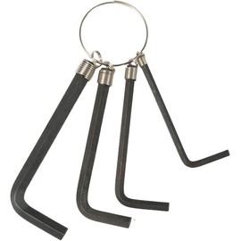 Four Piece Bike Maintenance Allen Key Set
