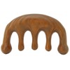 Wood Massage Comb Sandalwood Scraping Scalp Massage Comb for Head
