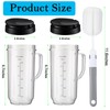5-piece Replacement Cups For Magic Bullet Replacement Part 22OZ Blender