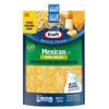 Kraft Mexican Style Four Cheese Blend Shredded Cheese, 2 pk./1