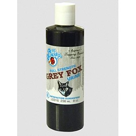Pete Rickard's LD316 Grey Fox Urine Hunting Scent, 8 Ounce (Pack of 1) - Packaging May Vary