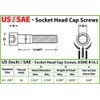 MonsterBolts - #3-48 x 3/16" Socket Head Screws, Alloy Steel,