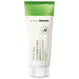 Paul Madison All-in-One Cica Snail Cream 100ml, 1 pc / 폴메디슨 올인원 시카 달팽이 크림 100ml, 1개