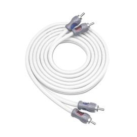 RECOIL RMI26 Tinned Oxygen Free Copper 2-Channel 6ft RCA Audio Interconnects Cable for High-End Car Audio Marine Motorcycle & UTV ATV Audio, Triple-Shielded with Noise Rejection for Tough Environment