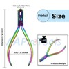 AAProTools Multi Rainbow Color Distal End Cut Plier, Hold &
