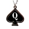 The Hotwife Club Queen of Spades Necklace